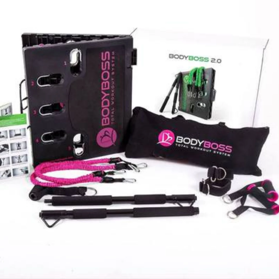 BODYBOSS PORTABLE HOME GYM (TWO COLOR OPTIONS)-LEARN