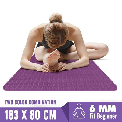 1830*80*6mm Big Size TPE Yoga Dance Mats Professional-think