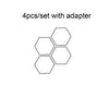 New Touch Sensitive Colorful Modular Quantum Lamp LED Night Light Hexagon Light Magnetic Assembly Wall Lamps-sanctuary