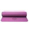 183*61cm 8mm Double Color No-slip TPE Yoga Mats Fitness Sports Exercise Yoga Mat Cover Towel-think