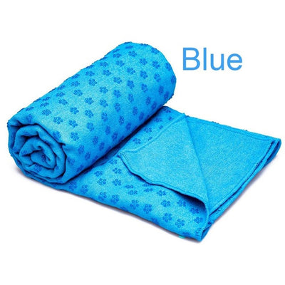 183*61cm 8mm Double Color No-slip TPE Yoga Mats Fitness Sports Exercise Yoga Mat Cover Towel Blanket With-practice