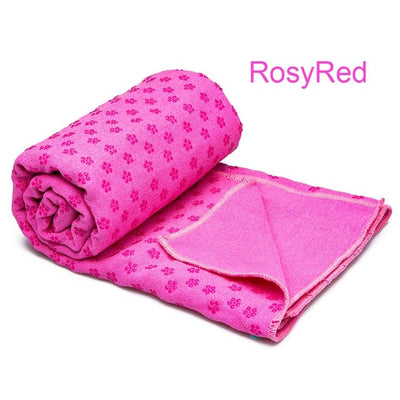 183*61cm 8mm Double Color No-slip TPE Yoga Mats Fitness Sports Exercise Yoga Mat Cover Towel Blanket With-practice