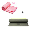 183*61cm 8mm Double Color No-slip TPE Yoga Mats Fitness Sports Exercise Yoga Mat Cover Towel-think