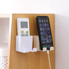 1 pcs Phone Wall Holder Smartphone Hanging Wall Storage Rack Mounted Mobile Phone Wall Holder Charging Holder -train