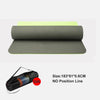 Tpe Yoga Mat With Position Line Fitness Gymnastics Mats Double Layer Non-slip Beginner Sport Carpet Pads 1830*610*6mm -practice