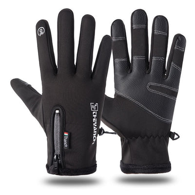 Waterproof Winter Warm Gloves Men Ski Gloves Snowboard Gloves Motorcycle Riding Winter Touch Screen Snow -train