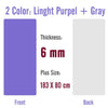 183X80CM 6MM Yoga Mats Major TPE Non-slip Pilates Exercise Mat Gymnastics Dance Pad For Beginner Plus Size-practice